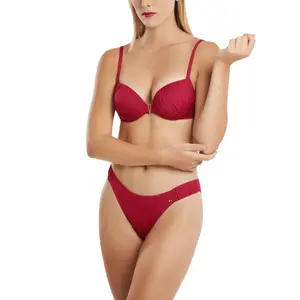 Haut de maillot de bain push-up multipositions femme Lisca Isola Rossa image-2