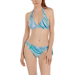 Haut de maillot de bain triangle préformé sans armatures femme Lisca Queensland image-2