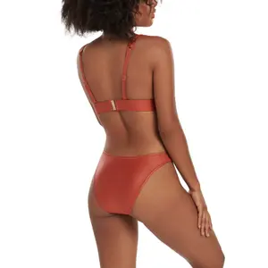 Haut de maillot de bain triangle sans armatures multipositions femme Lisca Jordan image-3