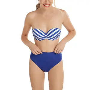 Damen-Bikinihose mit hoher Taille Lisca Rhodes image-2