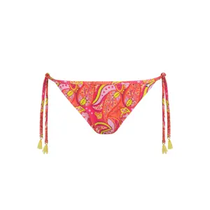 Roupa de banho feminina de cintura baixa com laços Lisca Kavala image-0