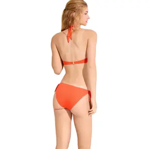 Top da bagno a fascia con coppe donne Lisca Palma image-4