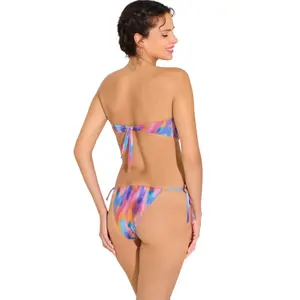 Bügeloses, vorgeformtes Bikini-Oberteil für Frauen Lisca Jersey image-6