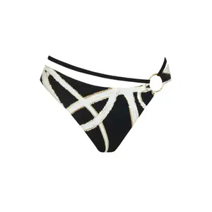 Damskie figi do kostiumu kąpielowego z rozcięciem Lisca Honolulu image-0