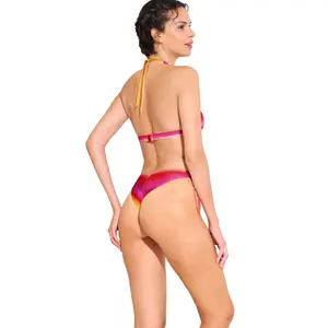 Haut de maillot de bain triangle préformé sans armatures femme Lisca Osaka image-5
