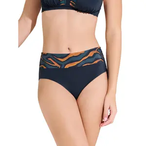 High-waisted shaping bikini bottom for women Lisca Tanzania image-4