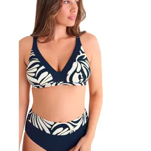 Γυναικείο ψηλόμεσο μαγιό κάτω μέρος Lisca Gold Coast image-3