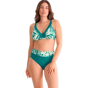 Γυναικείο ψηλόμεσο μαγιό κάτω μέρος Lisca Gold Coast image-2