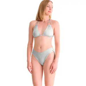 Haut de maillot de bain triangle dos nu femme Lisca Blue Lagoon image-2