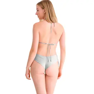 Haut de maillot de bain triangle dos nu femme Lisca Blue Lagoon image-5