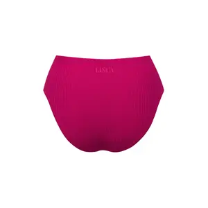 Bañador de mujer de talle alto con corte brasileño Lisca Florida image-4
