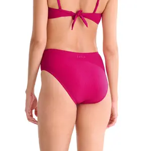 Bañador de mujer de talle alto con corte brasileño Lisca Florida image-6