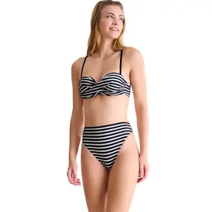 Padded strapless bikini top for women Lisca Bondi Beach image-1