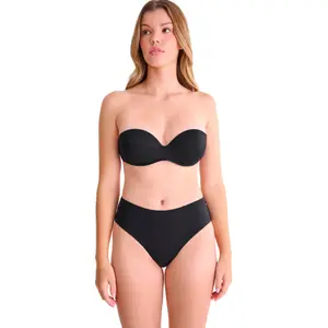 Baddräktsbyxor med hög midja för kvinnor Lisca Capri image-1