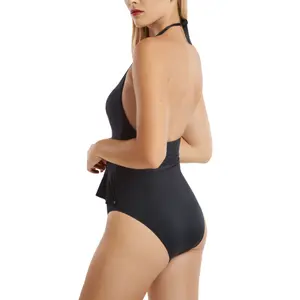 Förformad baddräkt utan bygel för kvinnor Lisca Isola Rossa image-3