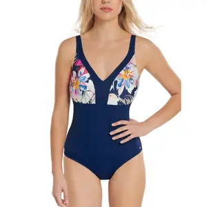 Förformad baddräkt utan bygel för kvinnor Lisca Tunis image-1