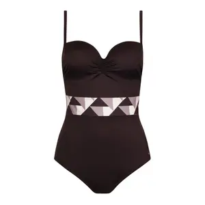 Fato de banho de uma peça pré-moldado para mulher Lisca Toulouse image-0