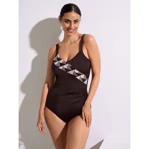 Fato de banho de uma peça pré-moldado sem arames para mulher Lisca Toulouse Shapewear image-2