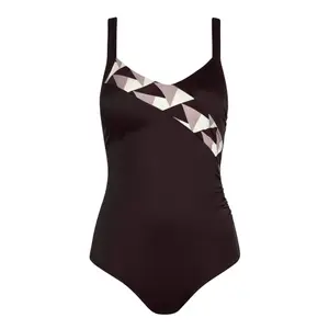 Fato de banho de uma peça pré-moldado sem arames para mulher Lisca Toulouse Shapewear image-0
