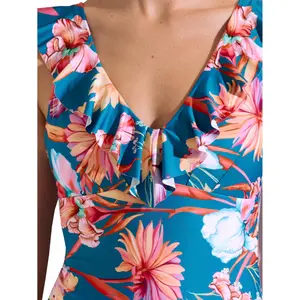 Bañador de una pieza preformado sin aros mujer Lisca Rimini image-2