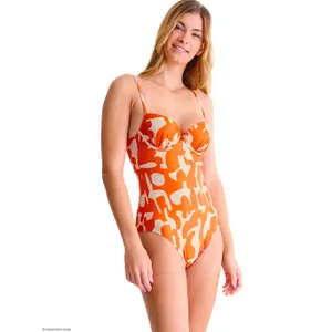 Women's molded one-piece swimsuit Lisca Aswan image-2