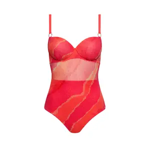 Women's molded one-piece swimsuit Lisca Atlantida image-1