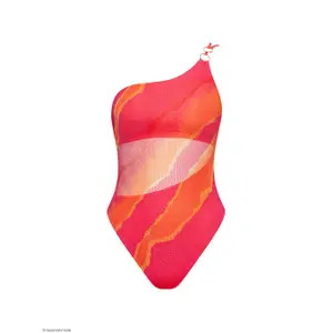 Women's Asymmetrical Non-Wired One-Piece Swimsuit Lisca Atlantida