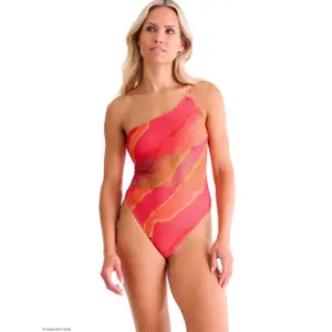 Women's Asymmetrical Non-Wired One-Piece Swimsuit Lisca Atlantida image-2