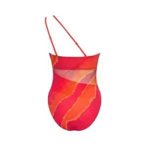 Women's Asymmetrical Non-Wired One-Piece Swimsuit Lisca Atlantida image-3