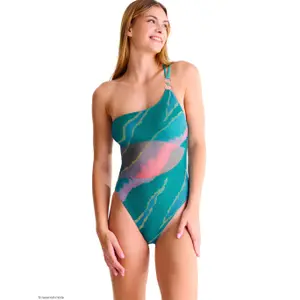 Women's Asymmetrical Non-Wired One-Piece Swimsuit Lisca Atlantida image-2