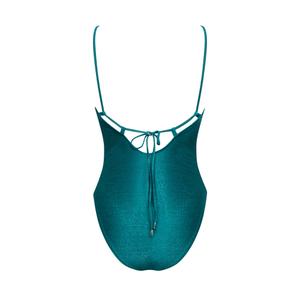 Eénpiece badpak zonder beugels voor dames Lisca Blue Lagoon image-4