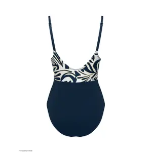 Women's molded one-piece swimsuit Lisca Gold Coast image-1