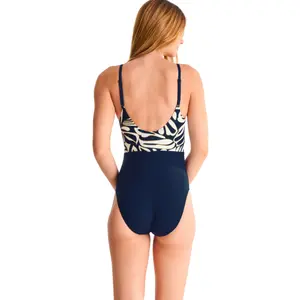 Women's molded one-piece swimsuit Lisca Gold Coast image-2