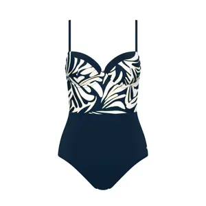 Women's molded one-piece swimsuit Lisca Gold Coast image-4