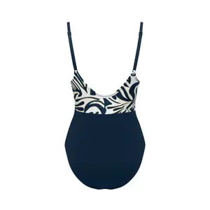 Women's molded one-piece swimsuit Lisca Gold Coast image-5