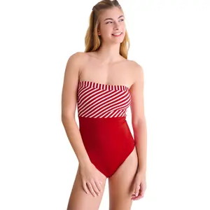 Women's Non-Wired Bandeau Swimsuit Lisca Bondi Beach image-2