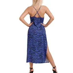 Abito estivo midi con spalline sottili donna Lisca Lima image-3