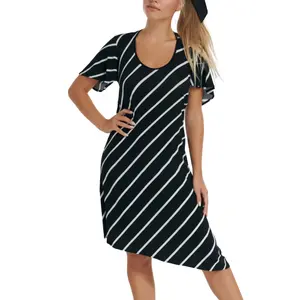 Asymmetrical summer dress for women Lisca Olympia image-1