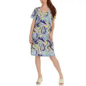 Sommarklänning för kvinnor Lisca Palma image-2