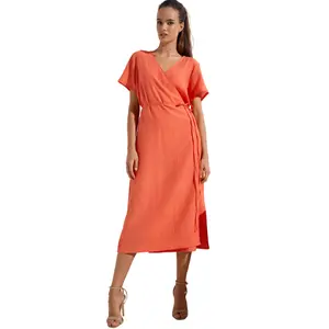 Robe de plage longue femme Lisca Normandie image-1