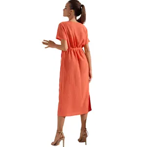 Robe de plage longue femme Lisca Normandie image-2