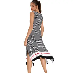 Long sleeveless summer dress for women Lisca Quito image-1