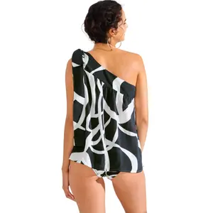 Asymmetrisches Strandtop für Frauen Lisca Honolulu image-1