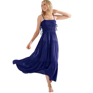 Lång sommarklänning för kvinnor Lisca Karpathos image-1