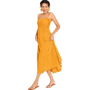 Lång sommarklänning för kvinnor Lisca Karpathos image-1