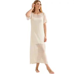 Robe de plage longue femme Lisca Malaga image-1
