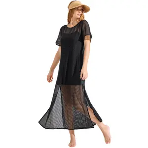 Robe de plage longue femme Lisca Malaga image-1