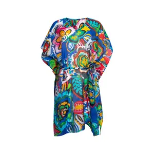 Caftan de plage femme Lisca Mexico image-0