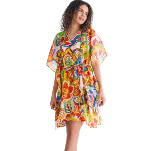 Caftan de plage femme Lisca Mexico image-1