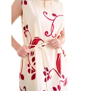 Lång ärmlös sommarklänning för kvinnor Lisca Portofino image-6